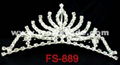 Crystal tiara FS-875 5