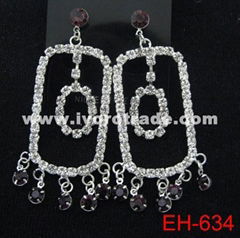 Rhinestone earring EH-634