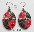 Antique earring, vintage earring EH-605