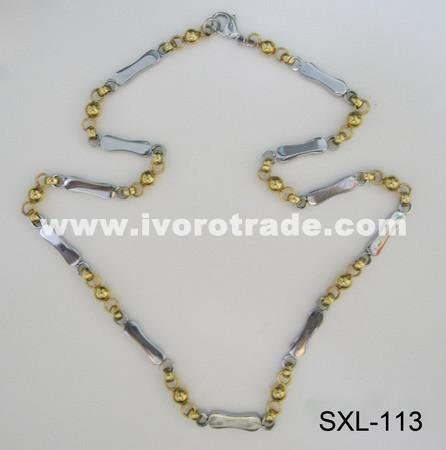 Stainless steel necklace SXL-114 2