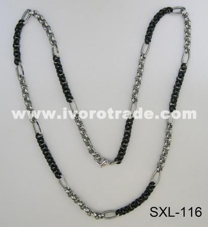 Stainless steel necklace SXL-114 4