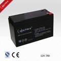 12V7AH sealed lead acid battery