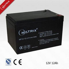 Matrix lead acid battery ,sealed lead acid battery 