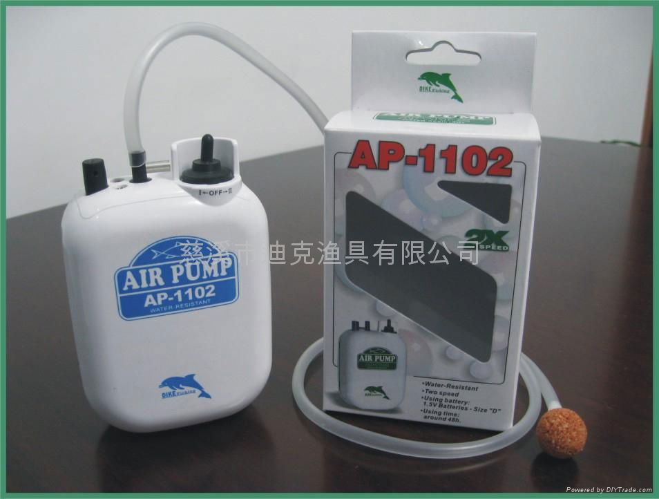 Silent Battery air pump 