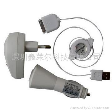 3in1 Charger Kit II for iPod n 2
