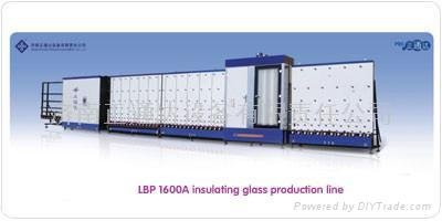 Vertical insulating glass production line 5