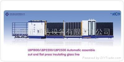 Vertical insulating glass production line 2