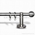 stainless steel curtain rod