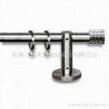 stainless steel curtain rod