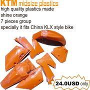 pit bike KTM plastics set