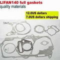 pit bike parts Lifan140 gaskets