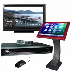 Karaoke System with touch Screen