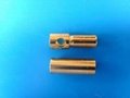 gold plated connector  banana plug  RC connector 1