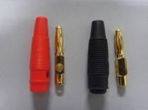 gold plated bullet connector with housing