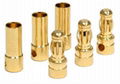 Gold Plated Bullet Connectors   RC