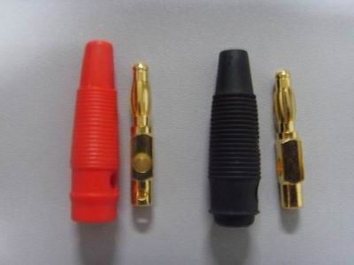 multiplex 6 pin connector  4.0mm square gold plated connector