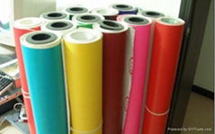 colorful pvc adhesive film