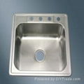 Single bowl Stainless Steel Kitchen Sink