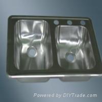 Double Bowl Stainless Steel Sink for RV