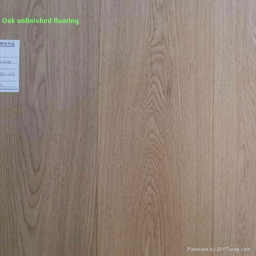 Oak engineered flooring