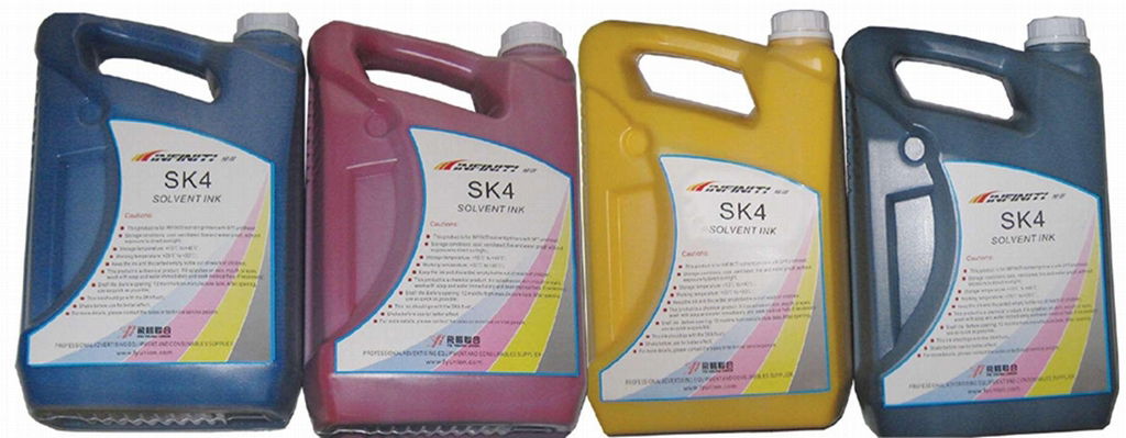 Infiniti seiko SK4 solvent ink