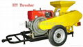 corn thresher combination