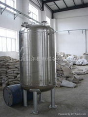 Stainless steel storage tanks