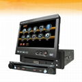 One Din Car DVD with 7inch TFT LCD,with Bluetooth 1