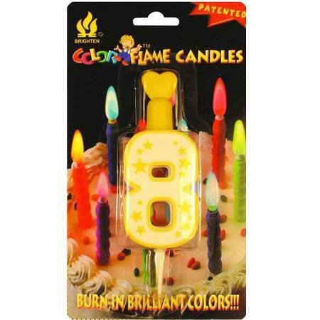 number candle 4