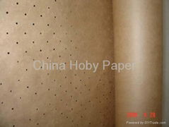 Perforated underlayer kraft  paper