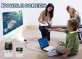 fashion mini LED projector / display 2 separate screens 2