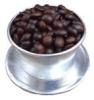 Roasted coffee beans