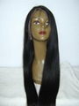 Indian hair full lace wig 2