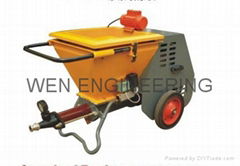 mortar spraying machine