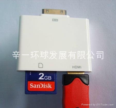 APPLE TO HDMI&SD CARD CONVERTER 3