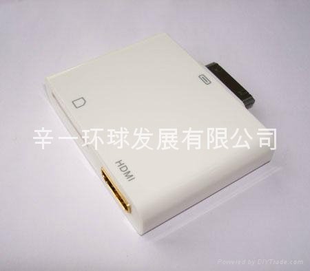 APPLE TO HDMI&SD CARD CONVERTER 4