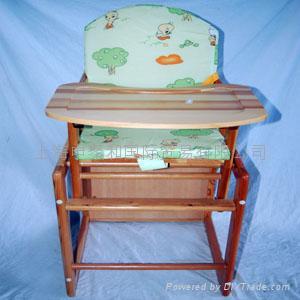 wooden high chair 3