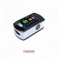 Color display  fingertip pulse oximeter with USB and Software  CE,FDA  5