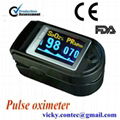 CE FDA Approved  Finger Pulse Oximeter 