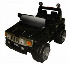 Battery Operated Ride On Hummer Style Jeep
