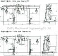 Gantry crane /overhead crane with Grab 2