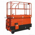 Scissor lifting platform