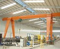 Single beam gantry crane