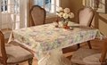 PVC tablecloth with lace edge 4