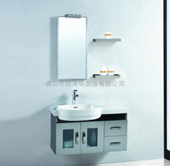 stainless steel bathroom cabinet