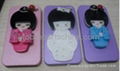 For iphone 4/4s hard case Japanese girl