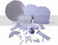 punched mica disc mica part as insulation fitting insulator 5