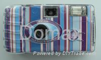 Disposable camera with Transparent cover,with Flash