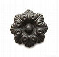 Cast Iron Fence Flower 2