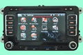 Car DVD Player for VW/SKODA, HD Digital Screen, GPS,DTV,RADIO 2